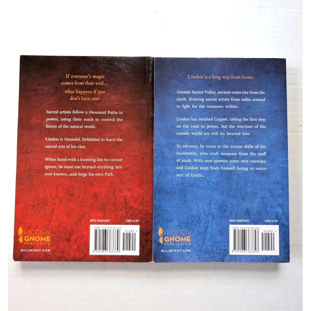 Will Wight Cradle Book Series Vol 1 & 2 Paperback Unsouled Soulsmith